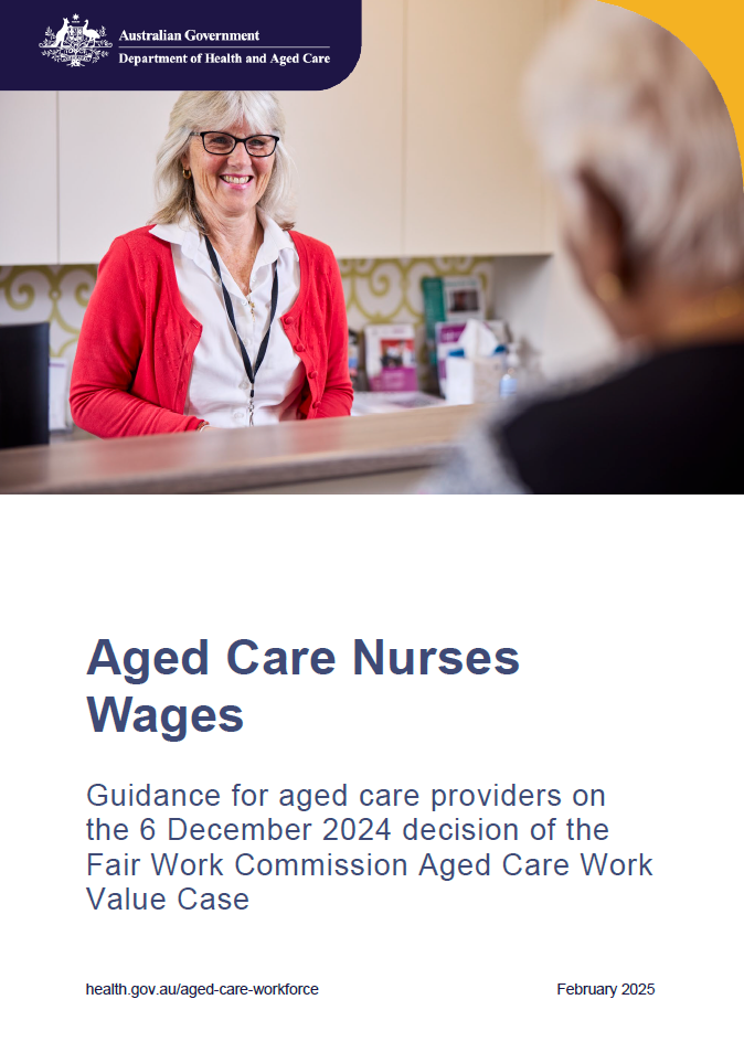 Aged Care Nurses Wages - Guidance Document