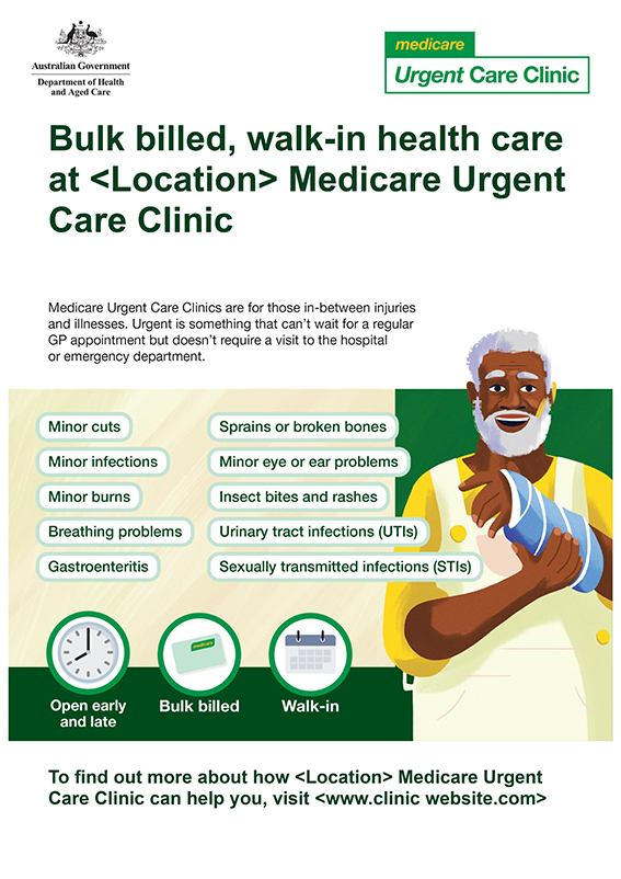 Medicare UCC, Bulk-billed location