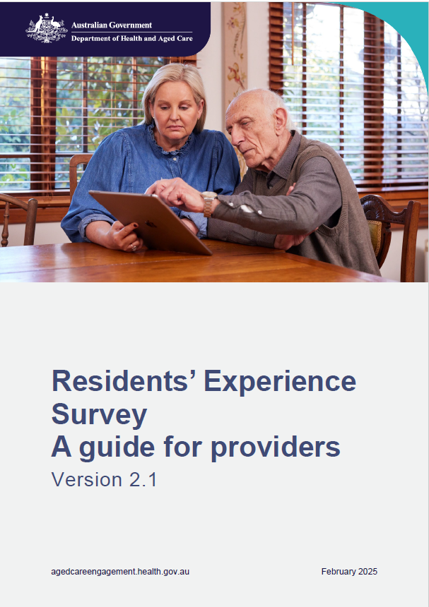 Residents’ Experience Survey – A guide for providers