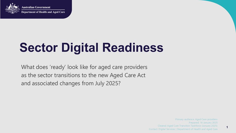 Sector digital readiness