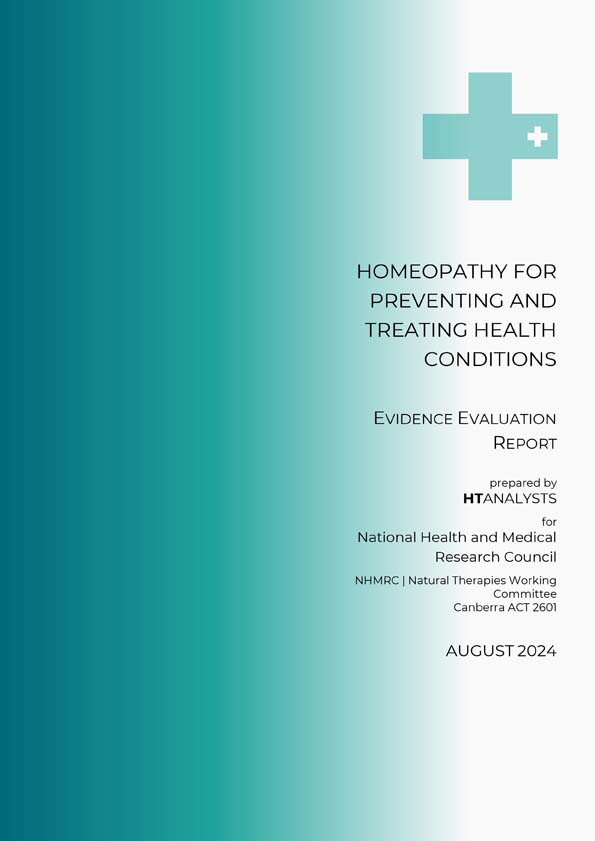 Natural Therapies Review 2024 – Homeopathy evidence evaluation