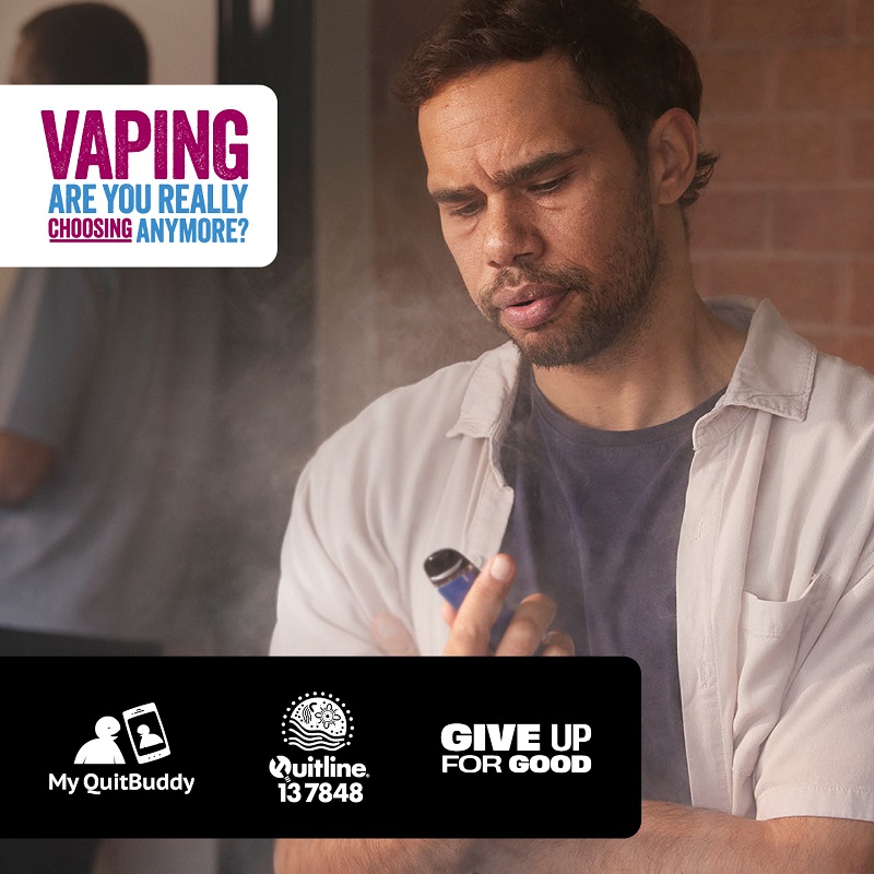 Vaping. Are you really choosing anymore (version 1) – First Nations social media tile