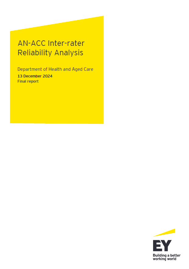 AN-ACC Assessment Inter-rater Reliability Analysis