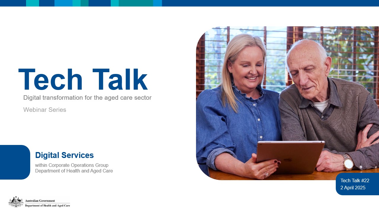 Digital Transformation Tech Talk – 2 April 2025 – Presentation slides