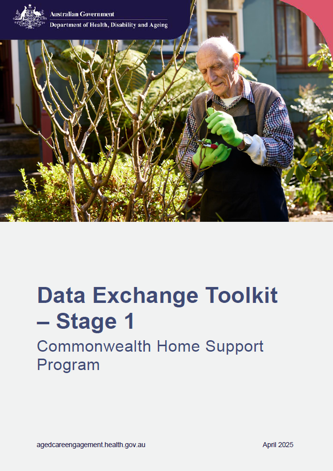Cover page for the Data Exchange Toolkit – Stage 1
