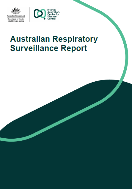 Australian Respiratory Surveillance Report cover page