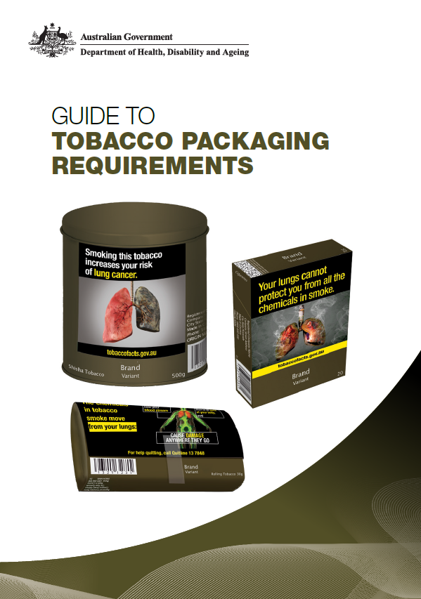 Guide to Tobacco packaging requirements