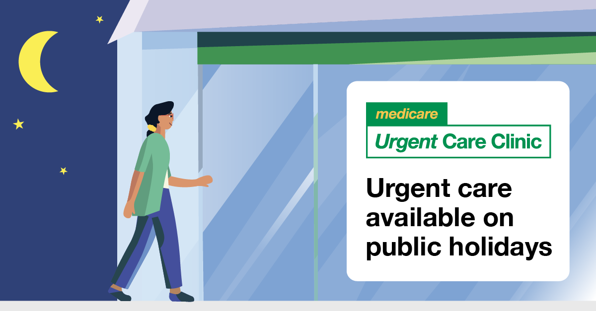 Medicare Urgent Care Clinics – Social media tile