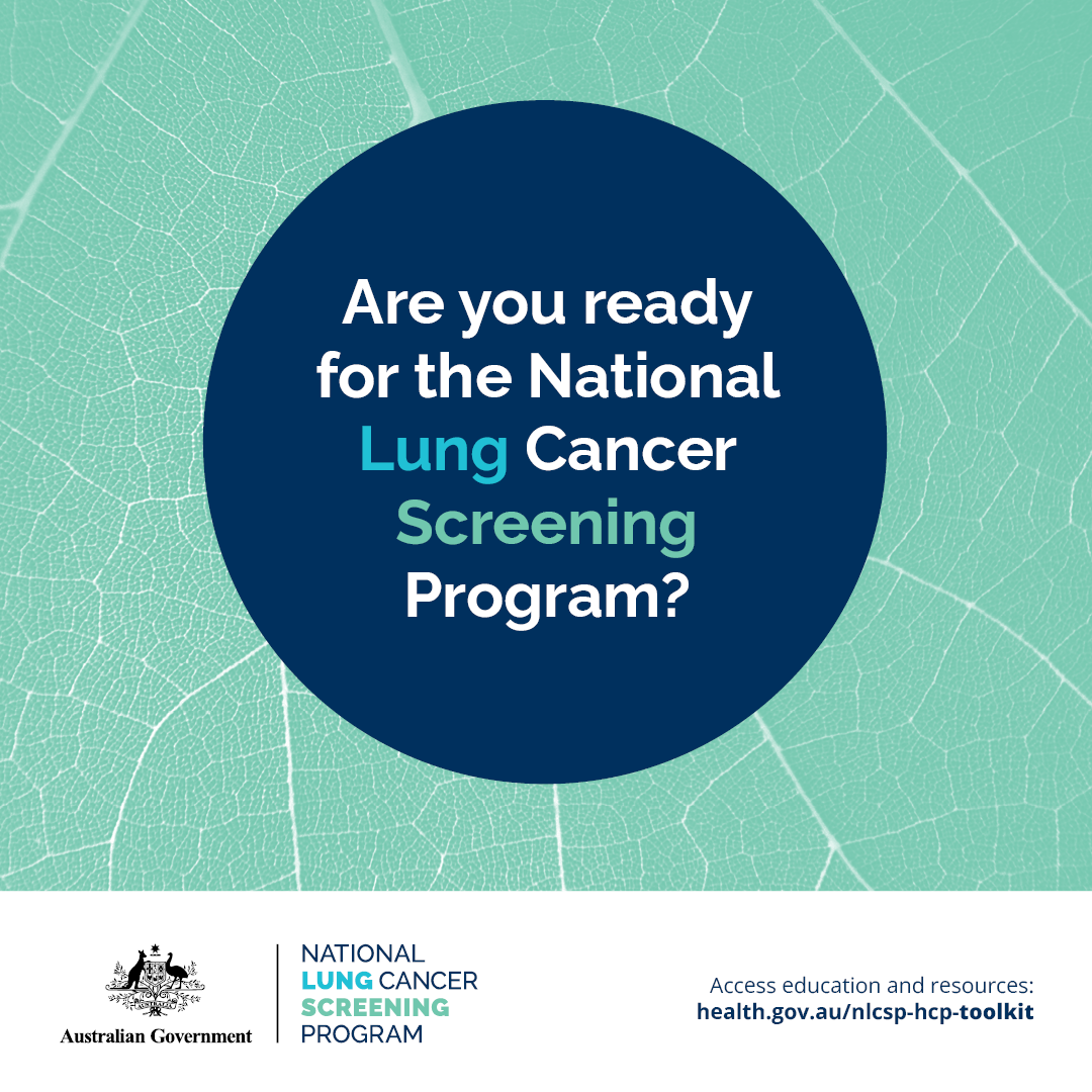 Lung cancer screening program Social Media Assets