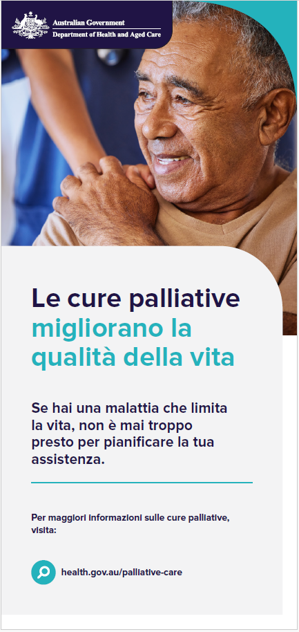 Volantino informativo sulle cure palliative