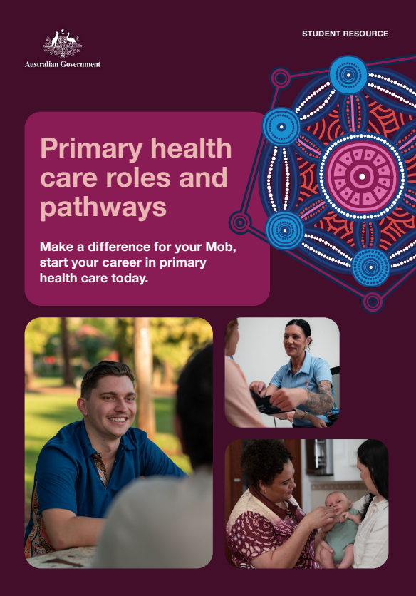 Cover page for the Primary health care roles and pathways