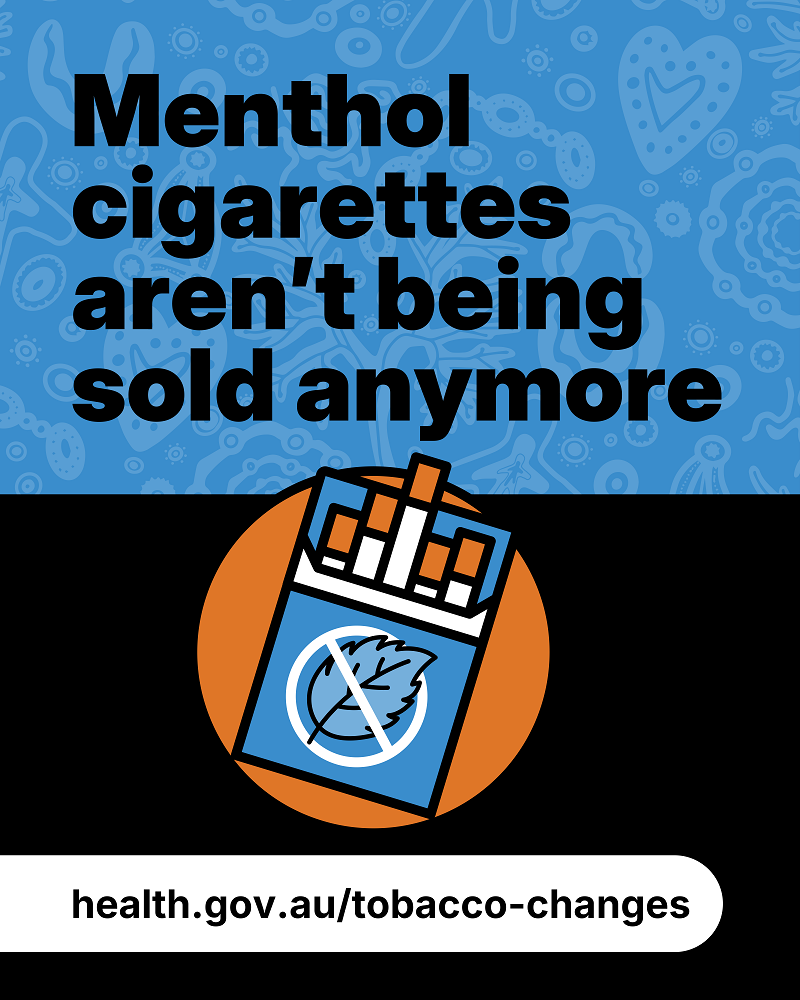 Cover image for the Menthol cigarettes aren't being sold anymore social tiles
