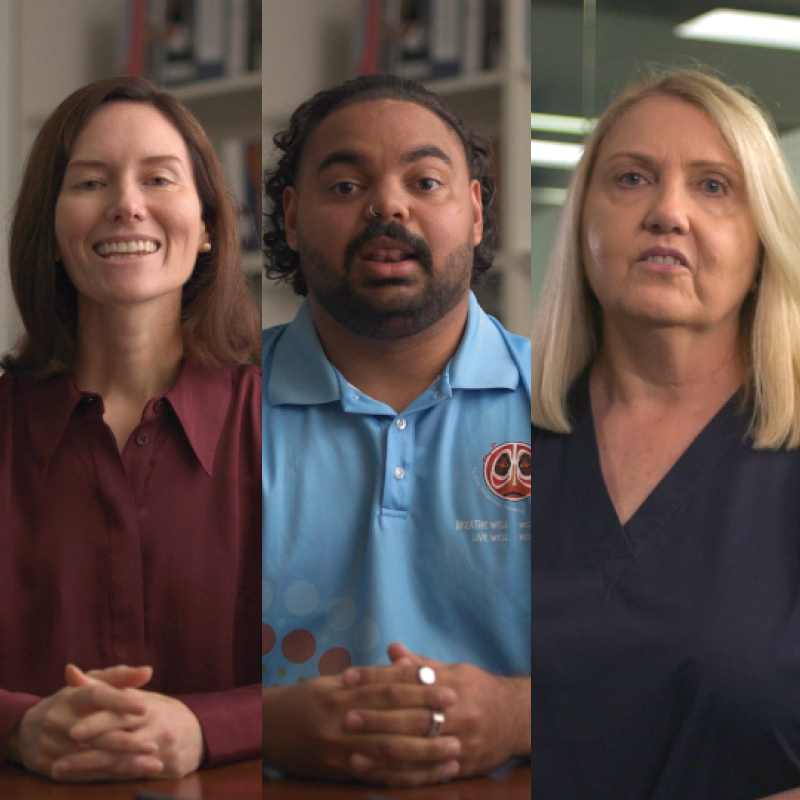 Video assets to promote early detection of lung cancer under the National Lung Cancer Screening Program.