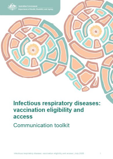 Infectious respiratory diseases_vaccination eligibility and access (July cover)