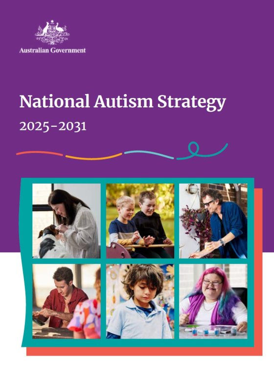National Autism Strategy 2025-2031 cover page