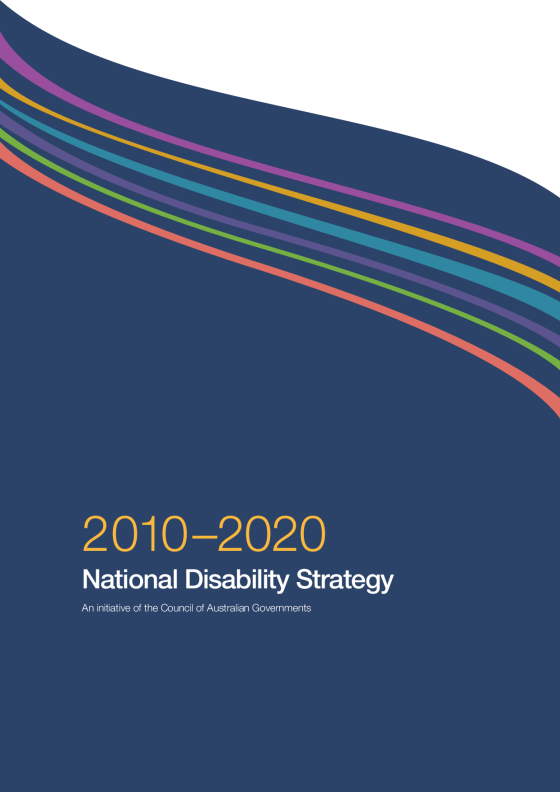 National Disability Strategy 2010–2020