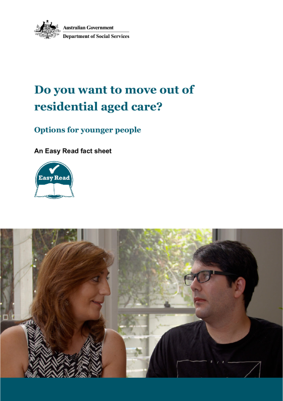 Fact Sheet for Participants and Carers_Easy Read cover page