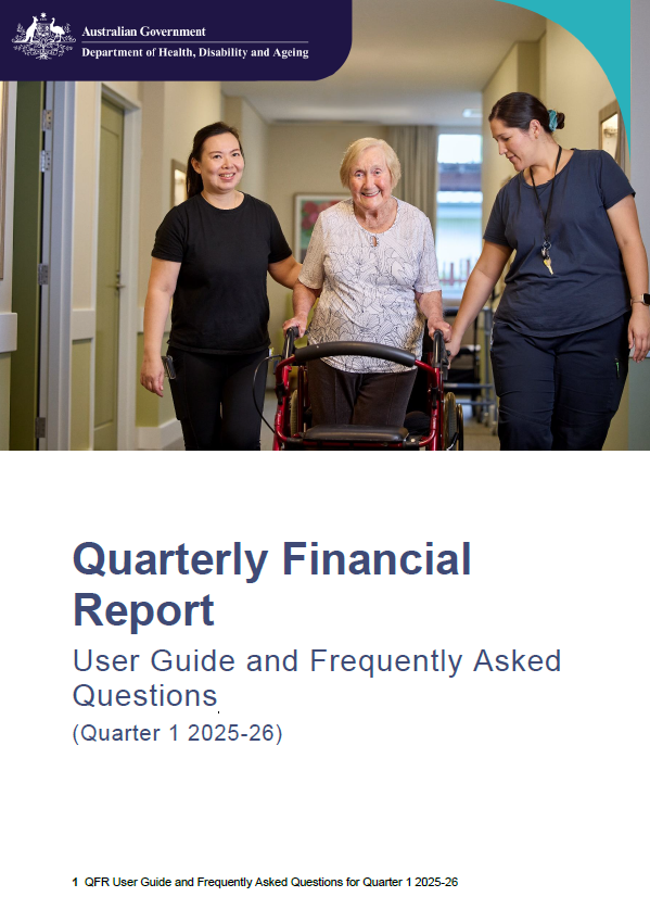 Quarterly Financial Report – User guide and frequently asked questions 2025-26