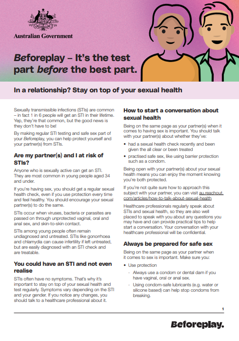 Beforeplay – For people in a relationship cover page