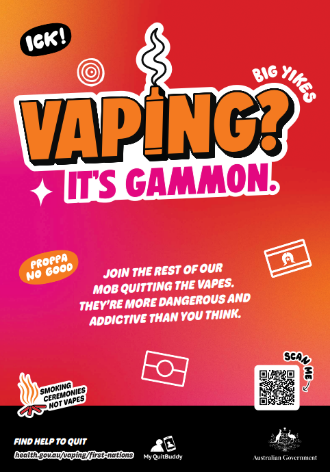 Youth Vaping First Nations – poster cover image
