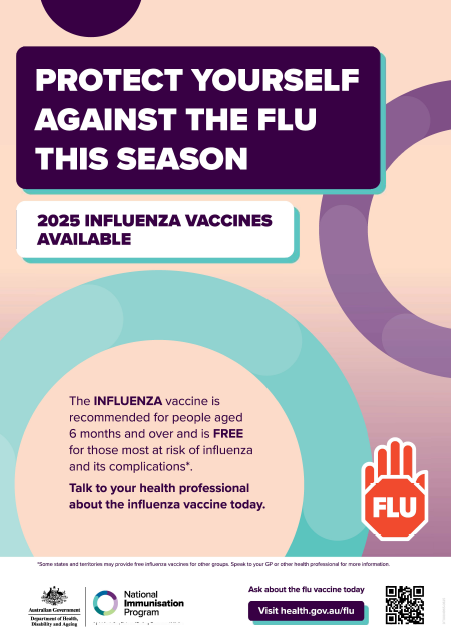 Cover image for the protect yourself against the Flu