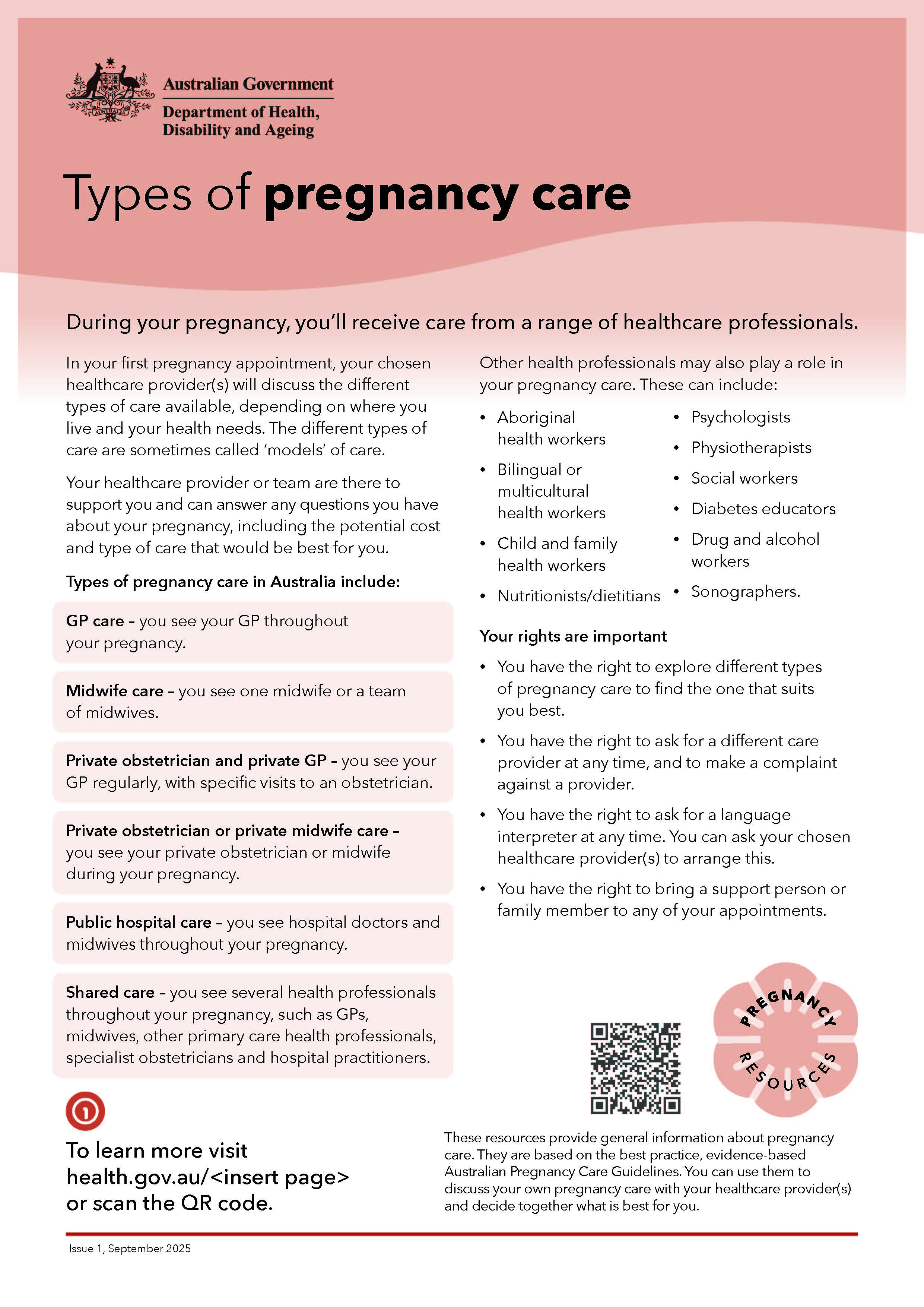 Models of Care cover image