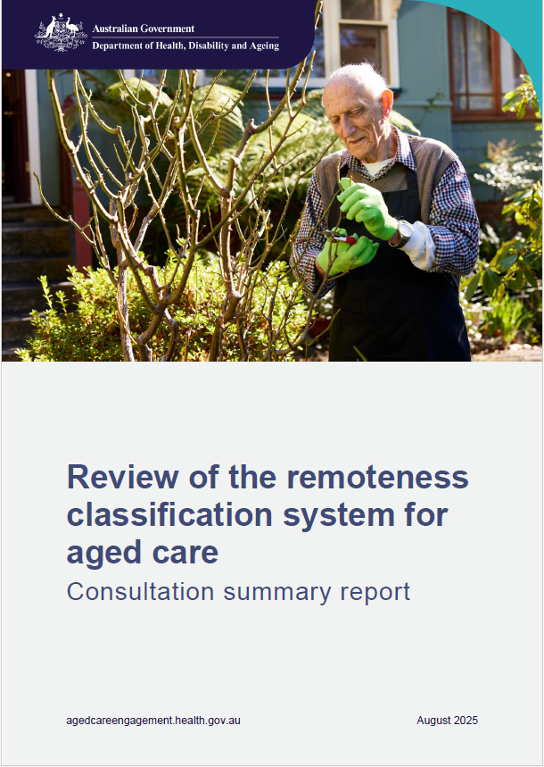 Cover image of report