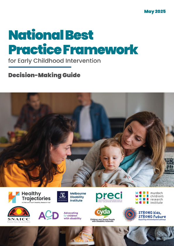The National Best Practice Framework for Early Childhood Intervention – Decision making guide