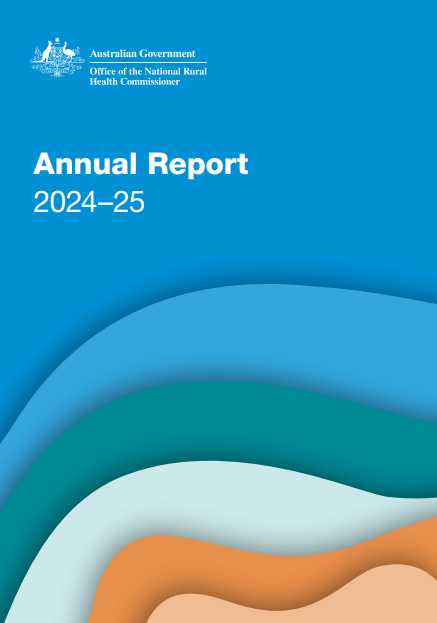 Annual report – Office of the National Rural Health Commissioner 2024-25