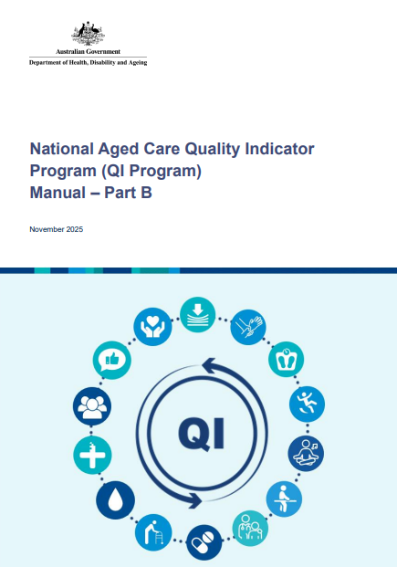National Aged Care Quality Indicator Program Manual – Part B cover page