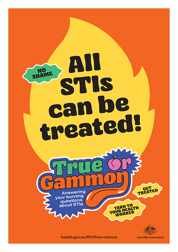THUMBNAIL: All STIs can be treated - True or Gammon - Poster 2