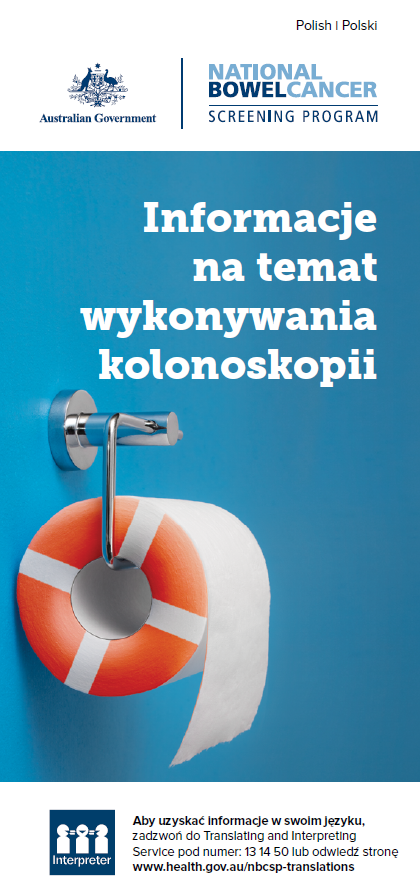 Polish cover image for the NBCSP brochure