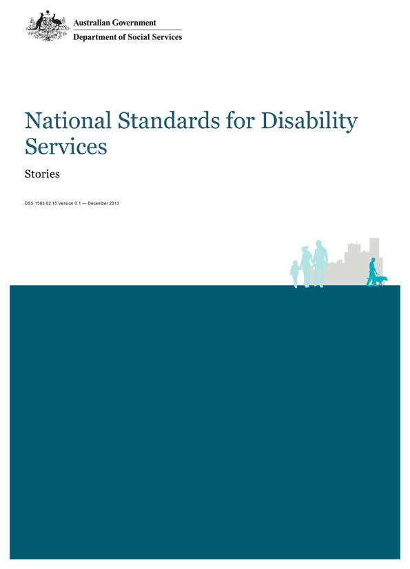 National Standards for Disability Services – Stories