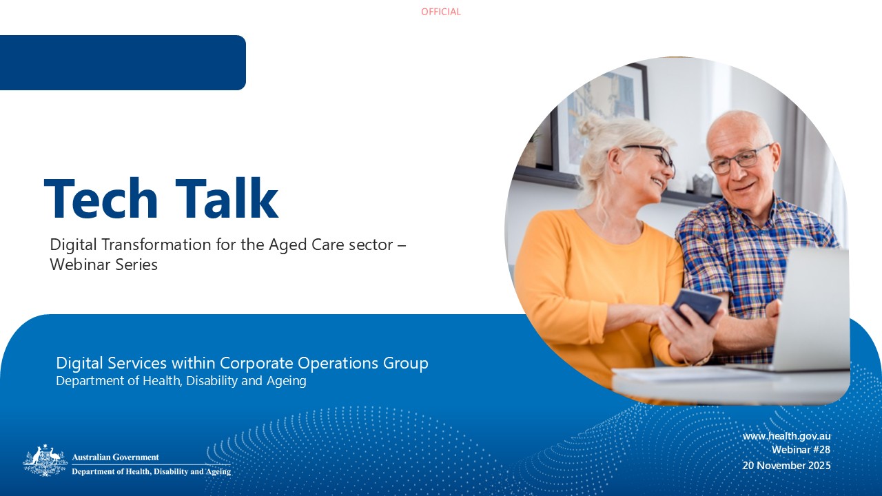 Tech talk thumbnail image of the presentation page