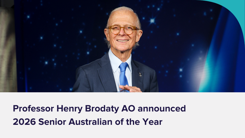 2026 Senior Australian of the Year | Australian Government Department ...