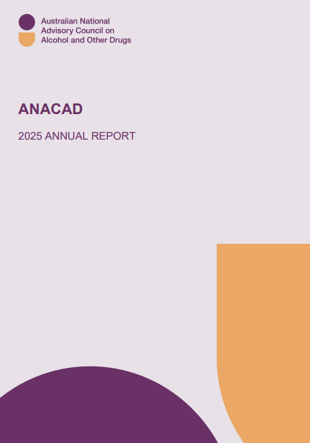Cover image of the ANACAD 2025 Annual Report showing official government branding.