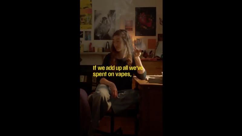 Cost of Vaping – Social media video: Youth Vaping Education Campaign ...