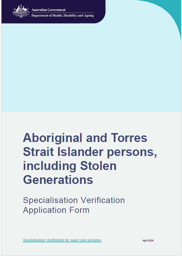 B19 Form Aboriginal and Torres Strait Islander Persons, including Stolen ...