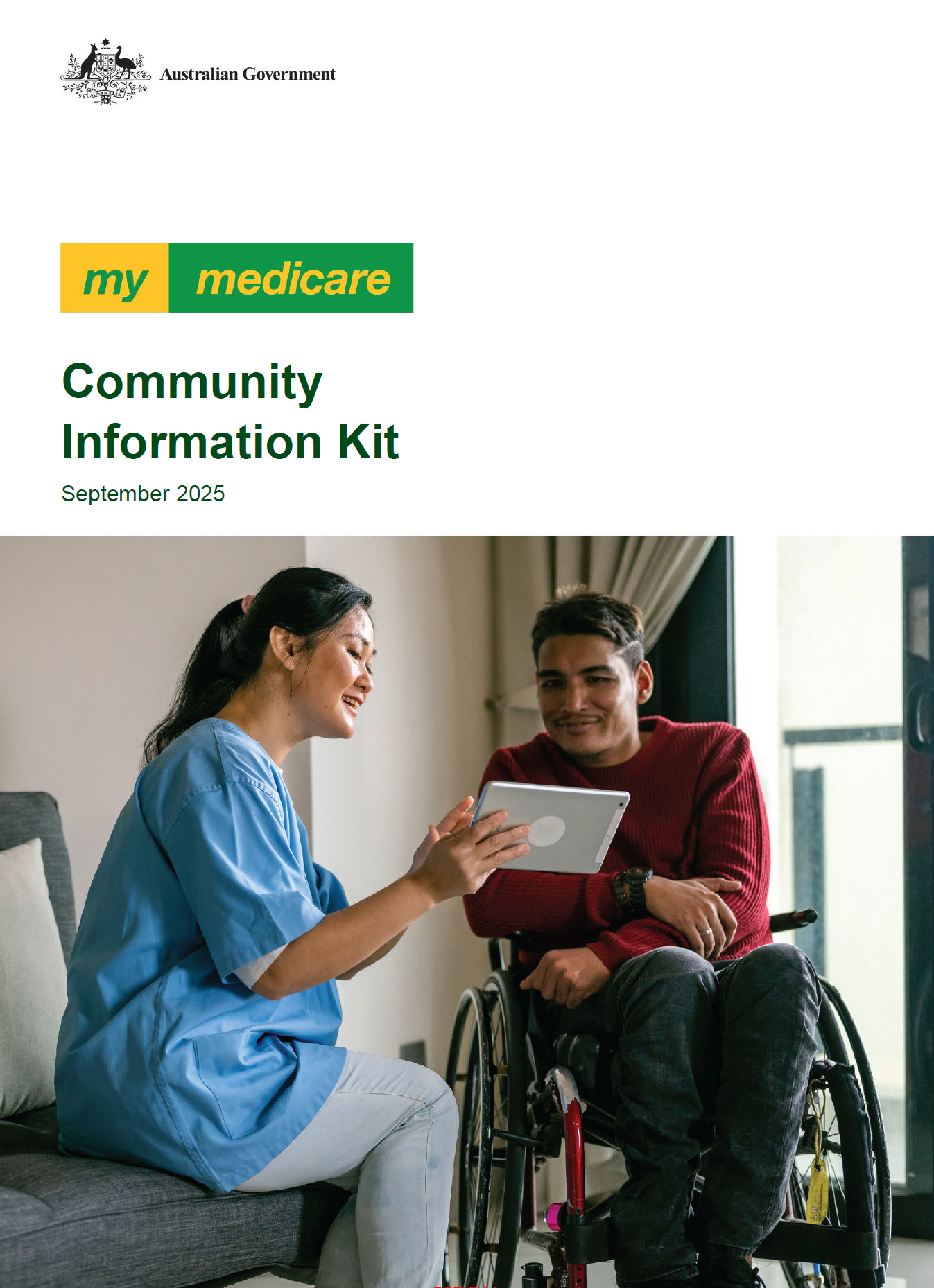 Community. Check Information MyMedicare – Community information kit | Australian Government ...