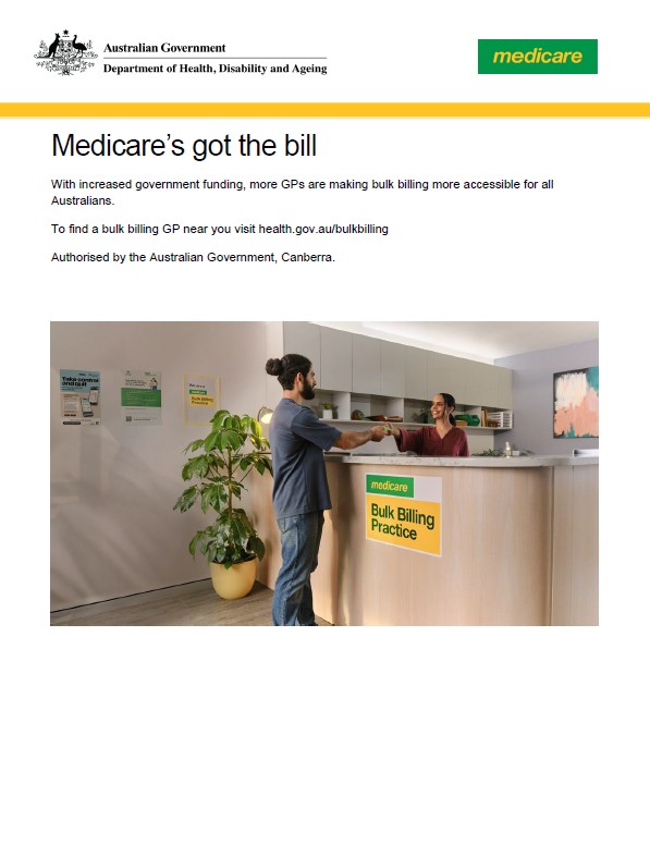 Resources | Bulk Billing campaign | Australian Government Department of ...