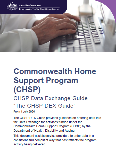 Commonwealth Home Support Program (CHSP) resources | Australian ...