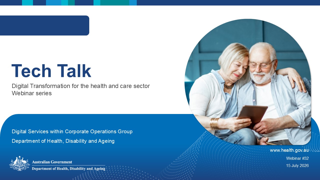 Digital transformation for the aged care sector | Australian Government ...