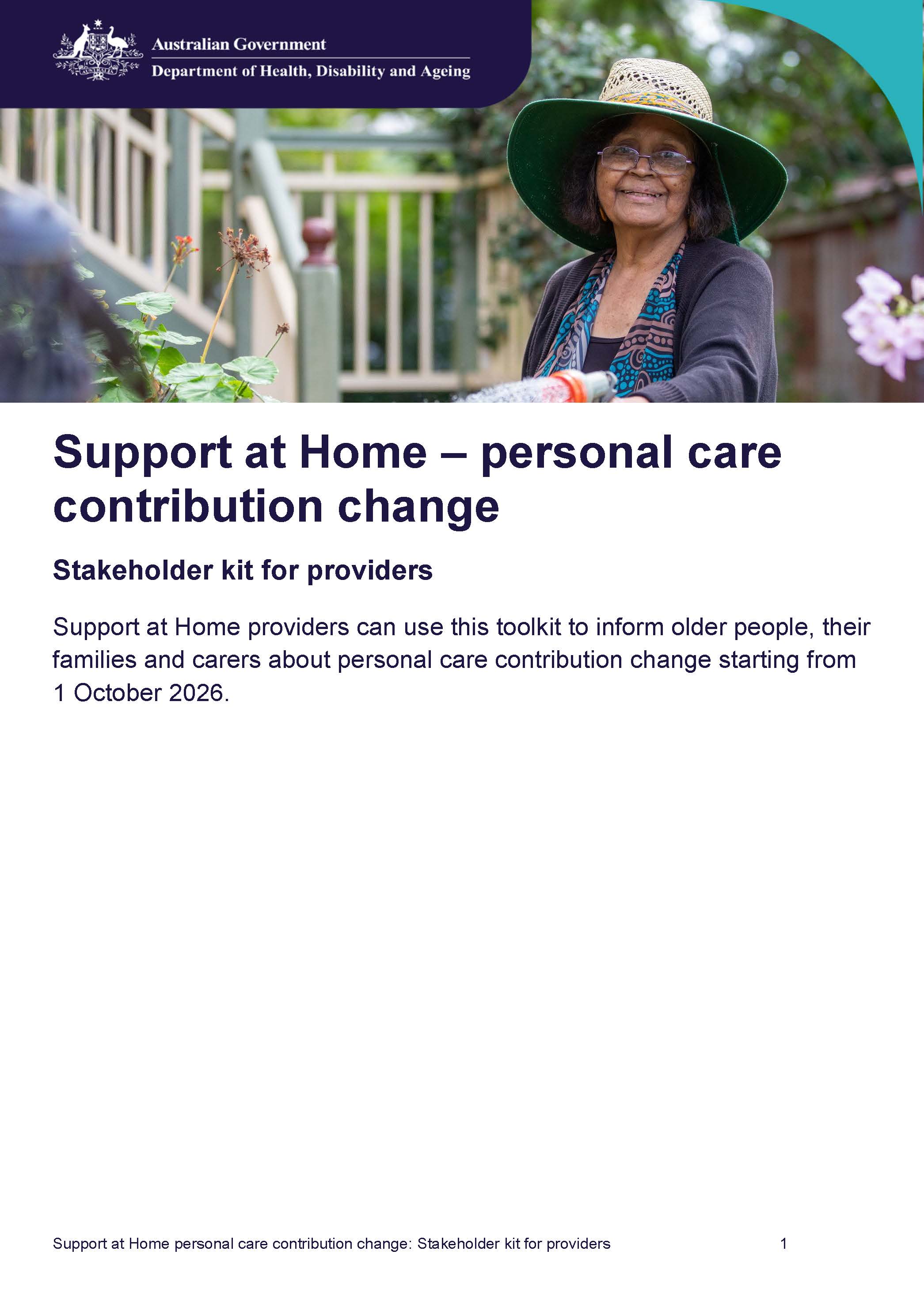 Aged care resources | Australian Government Department of Health ...