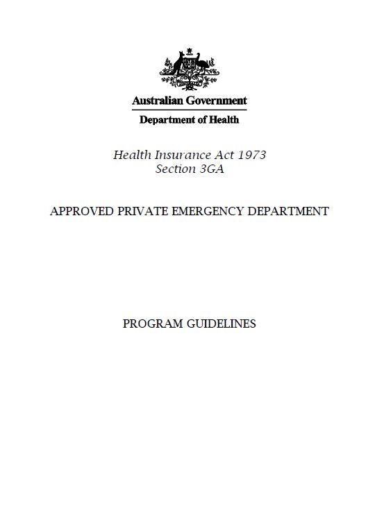 Image of the cover of the  APED guidelines