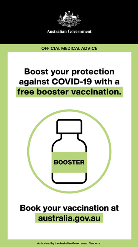COVID-19 vaccination – Out-of-home ad – Boosters