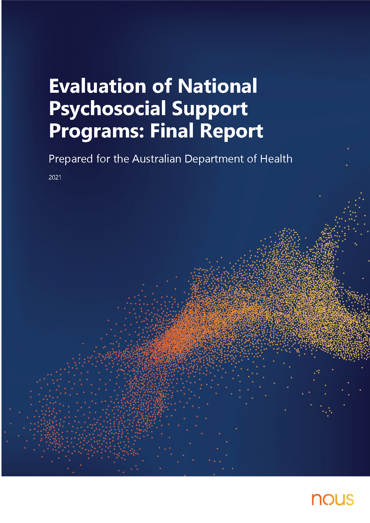 Evaluation of National Psychosocial Support Programs - Final Report 2021