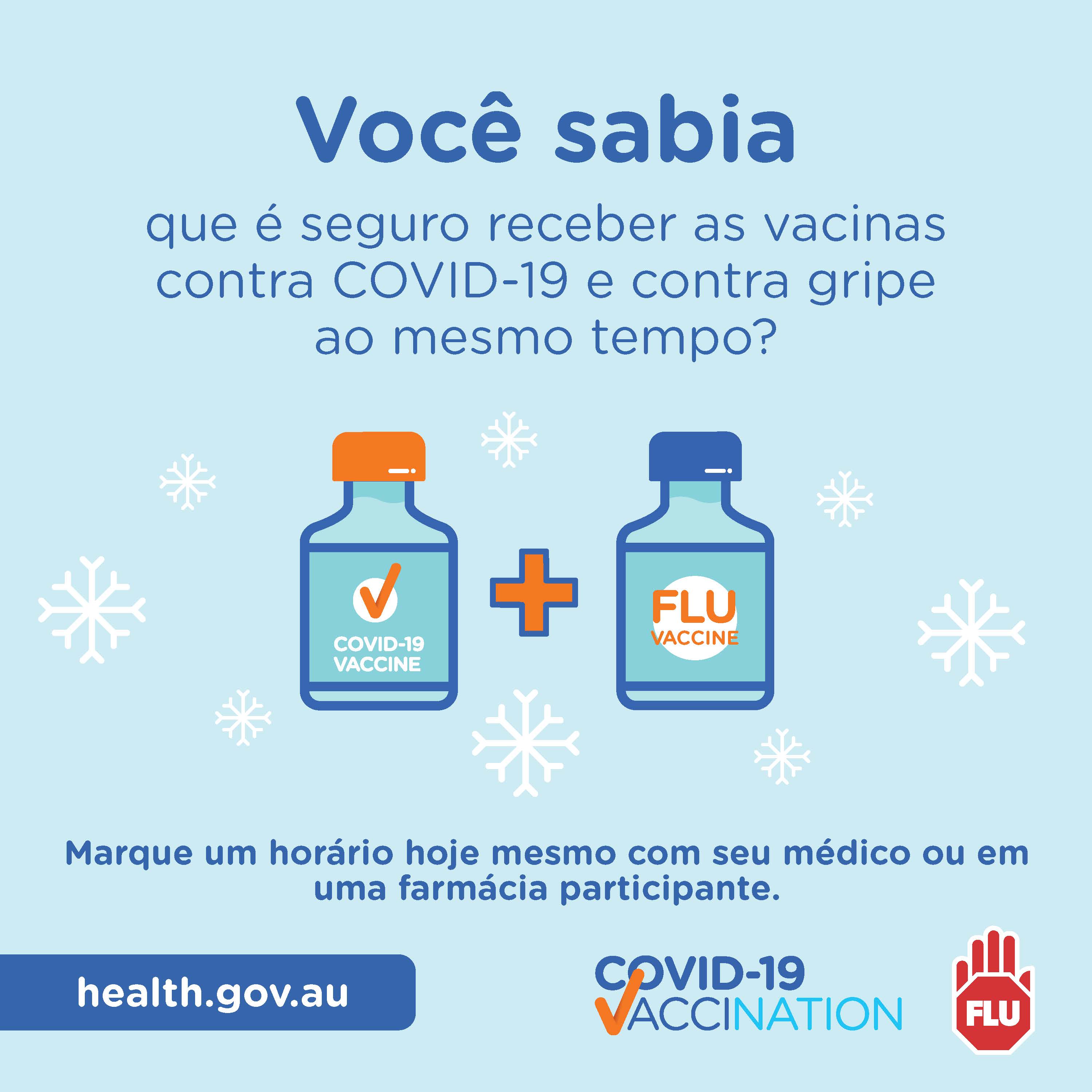 VACINAÇÃO CONTRA A GRIPE: VOCÊ NÃO PODE FALTAR!