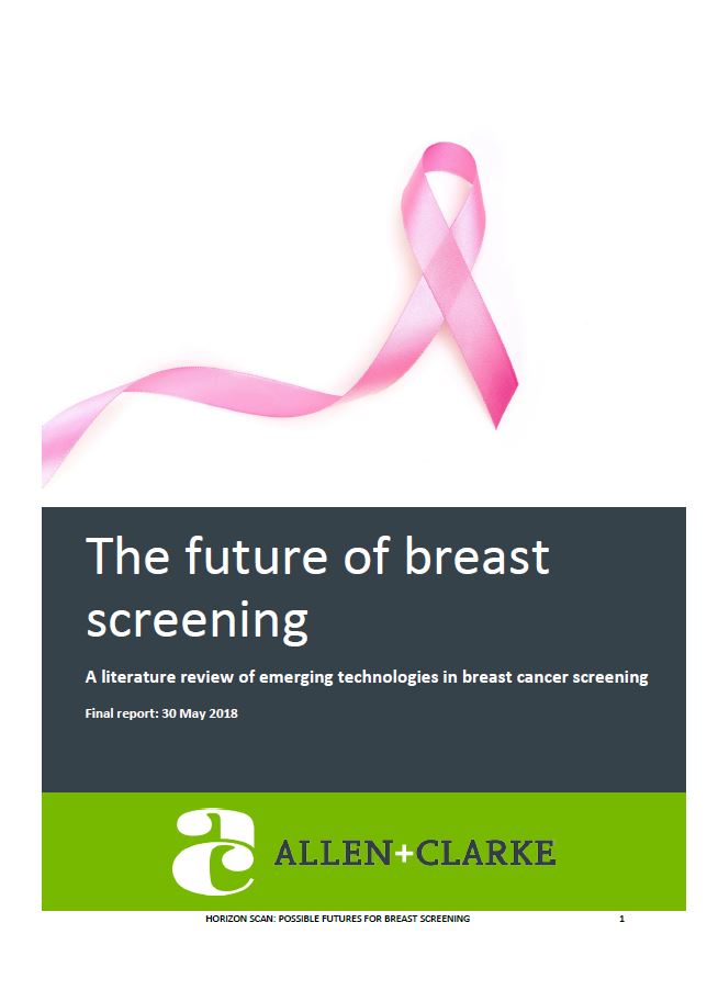 The future of breast screening