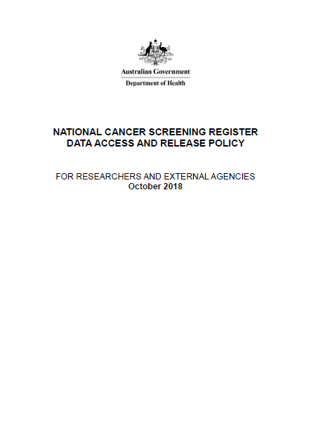NCSP-Data access and release policy