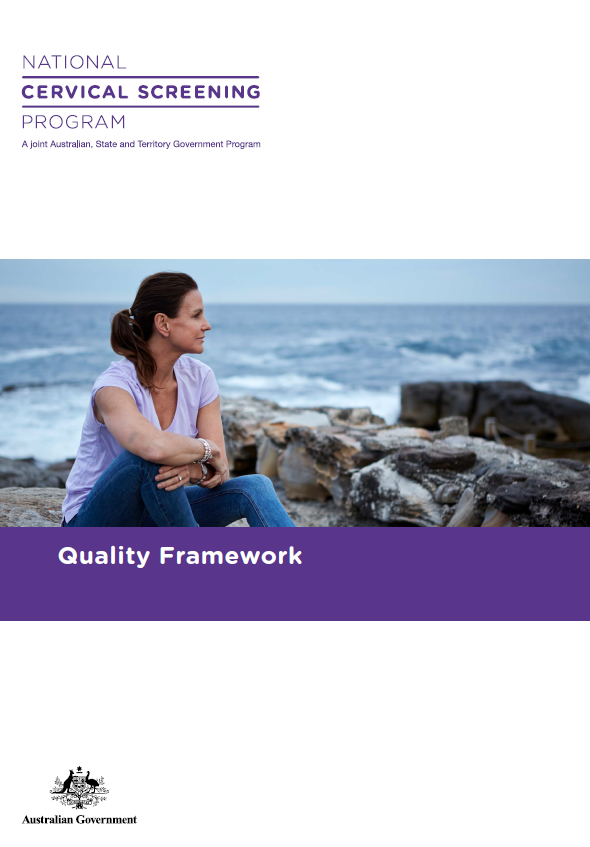 Cover image for National Cervical Screening Program – quality framework